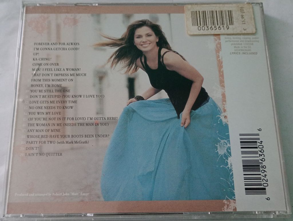 SHANIA TWAIN Greatest Hits CD Europe - фото фото фото 2