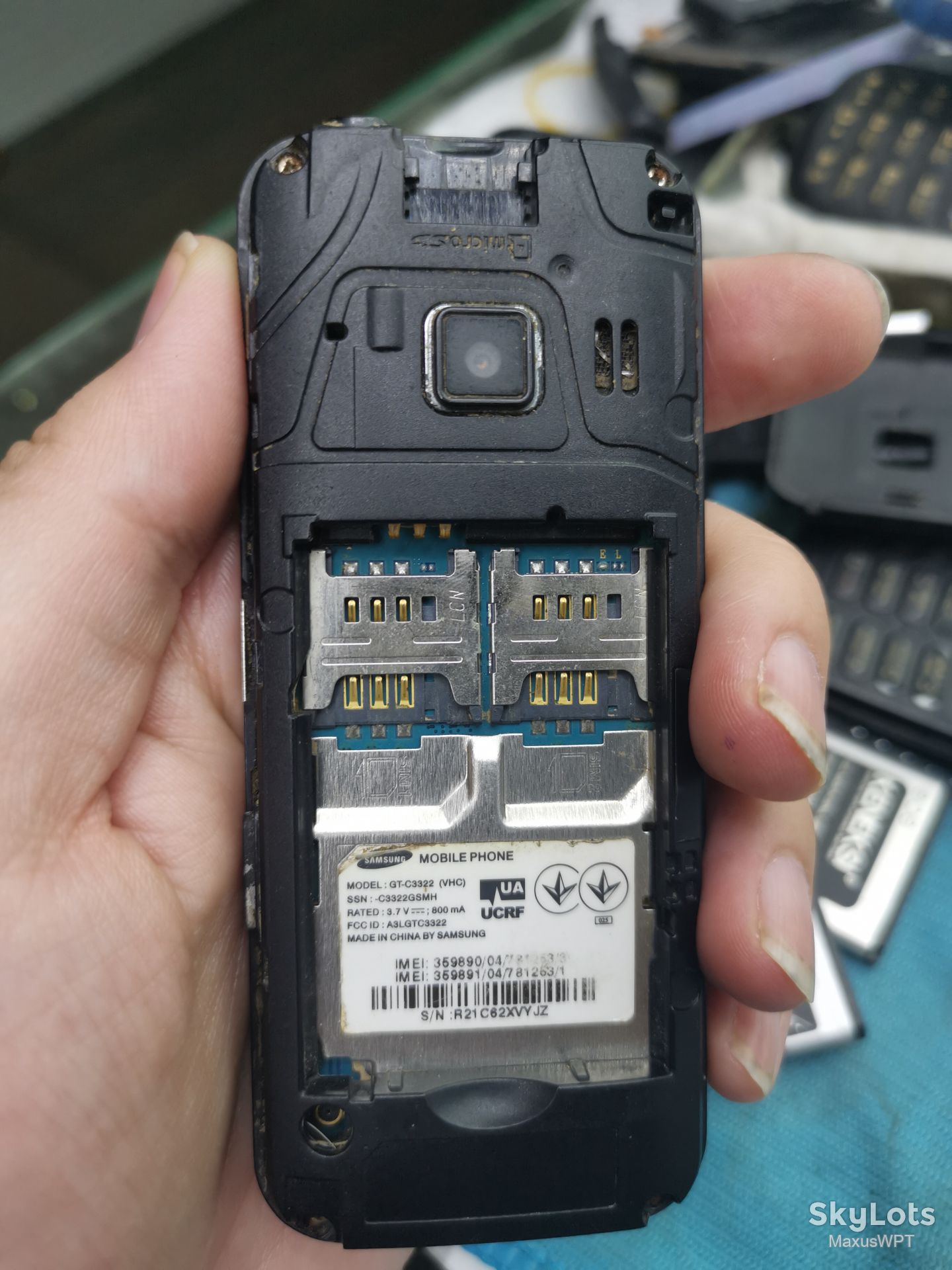 #995 Sklad Samsung C3322I black lcdx - фото фото фото 2