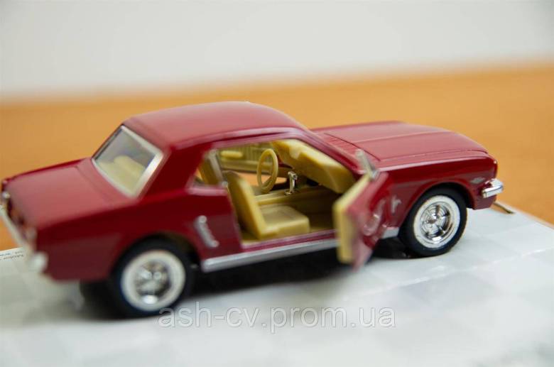 Модель авто, колекційна, Kinsmart Ford Mustang 1964 - фото фото фото 4
