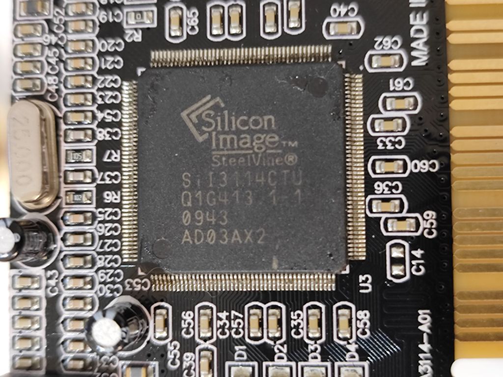 Контролер SATA 4-port Silicon Image SiI3114 PCIe/PCI - фото фото фото 0