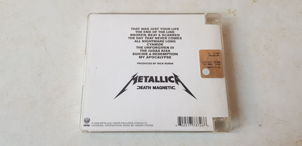 Metallica Death Magnetic CD фірмовий - фото фото фото 1