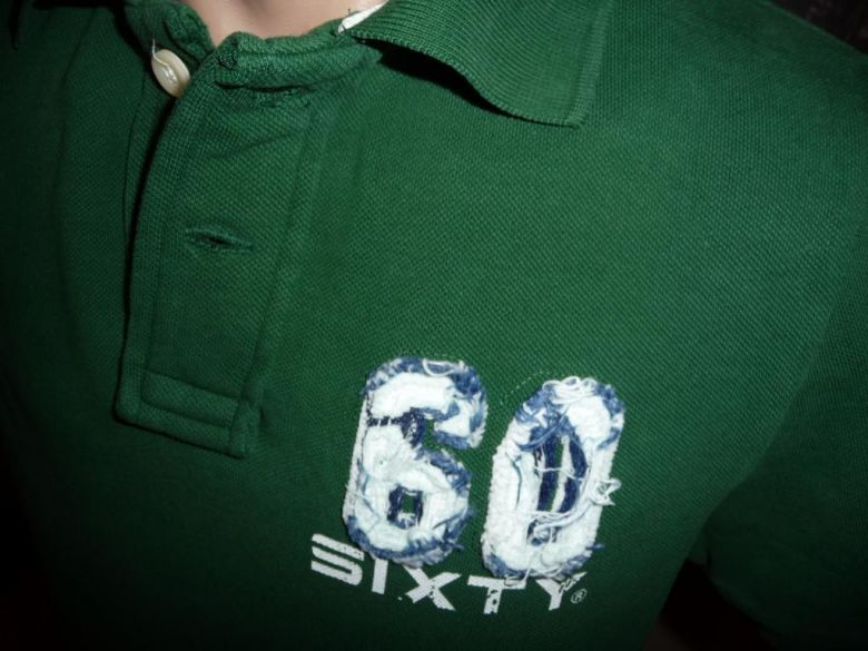 ФУТБОЛКА POLO-SIXTY.р-М ОРИГИНАЛ-100cotton. - фото фото фото 0