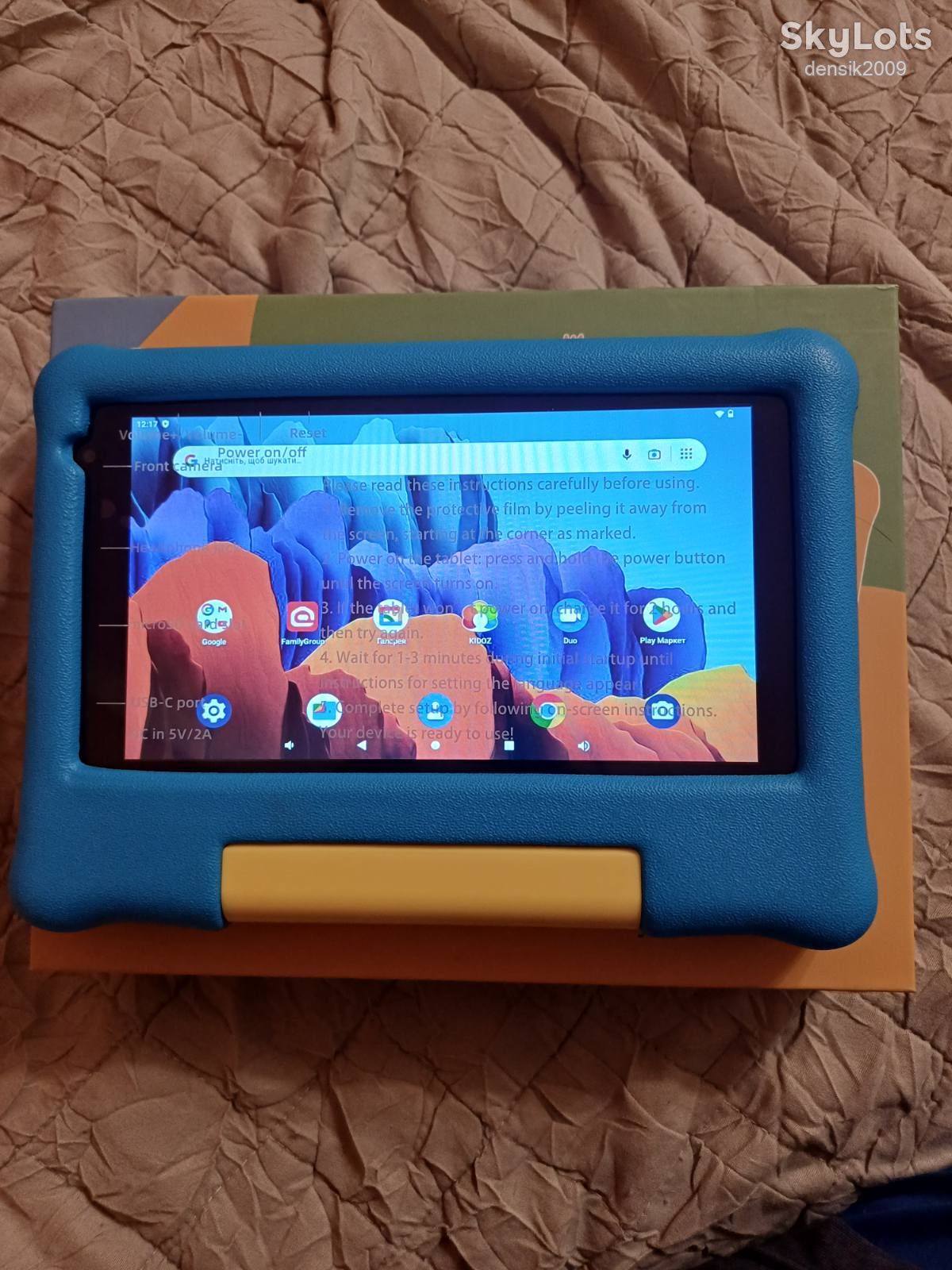 Планшет дитячий  7" Smart Life", TK707, 2+3/32Gb 4 ядра Android 12, 2500мАч + Чехол. - фото фото фото 4