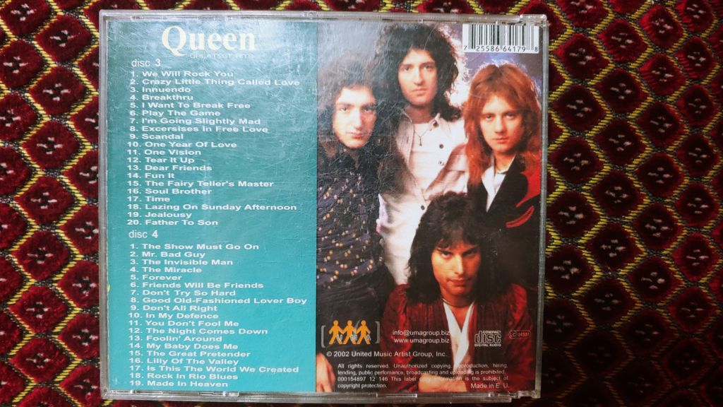 CD аудио Queen Greatest hits Disk 3 4 - фото фото фото 1
