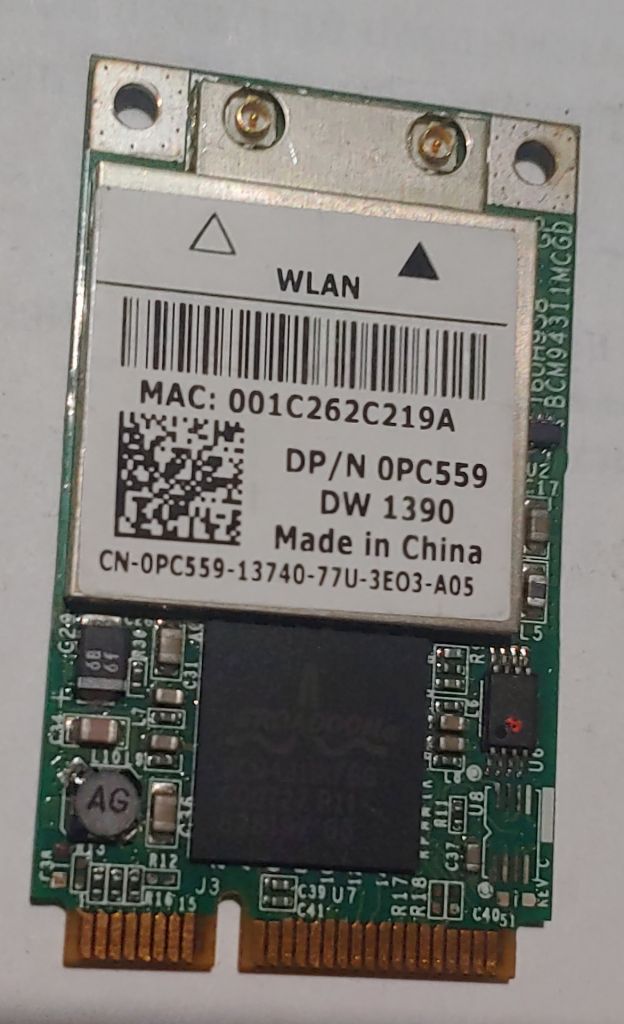 Wi-Fi модуль Broadcom BCM94311MCG miniPCI-E - фото фото фото 1