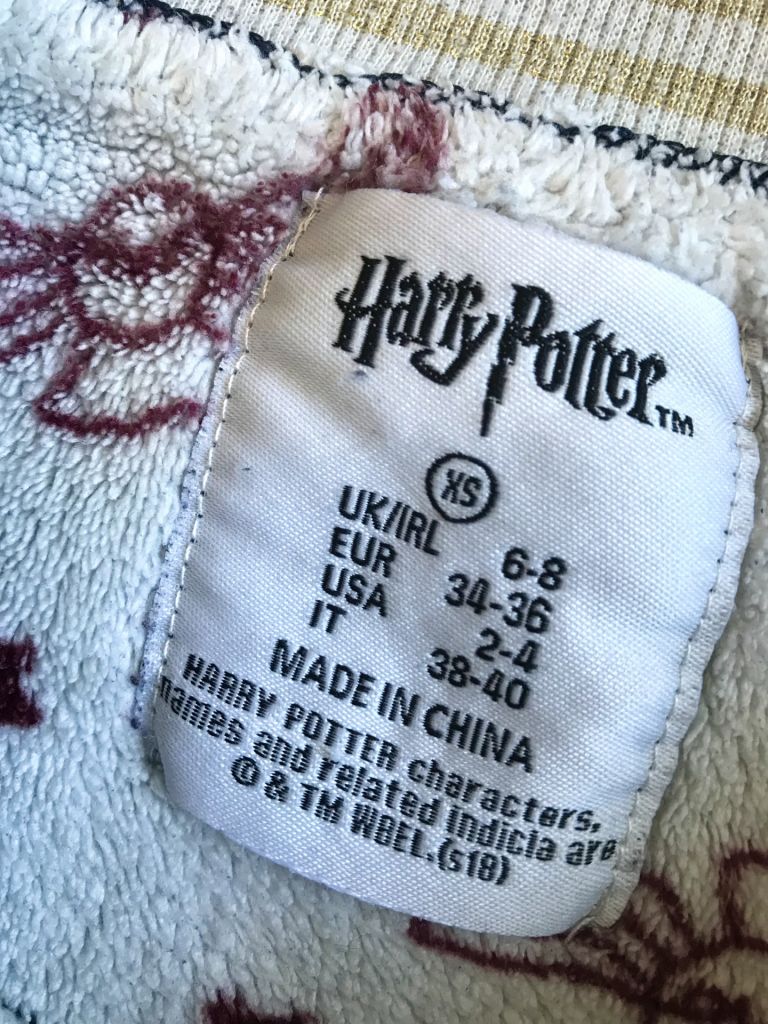 Піжама Плюшова. Harry Potter. 12/14 років. Ріст 158/164 см - фото фото фото 3