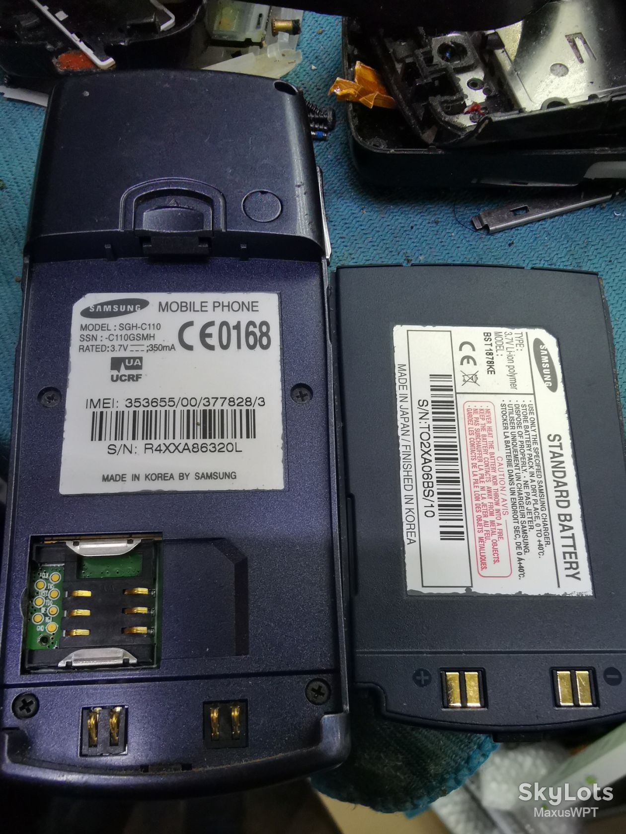 #sklad Samsung C110 blue - фото фото фото 2