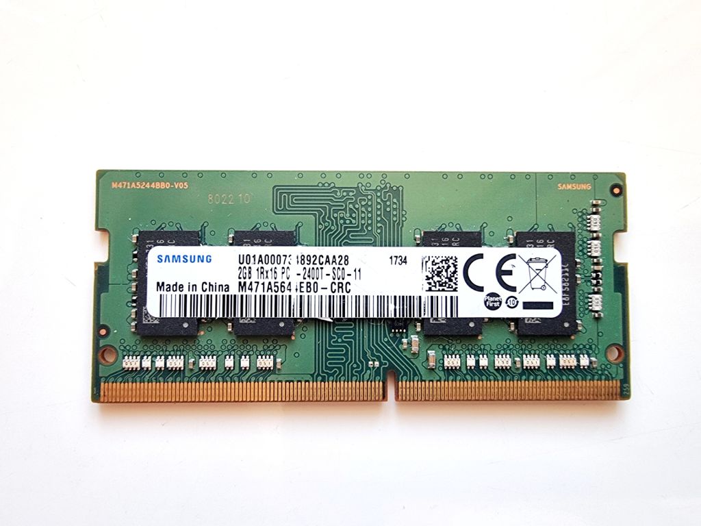 Оперативная память DDR4 2GB Samsung PC4 2400T 2400 MHZ для ноутбука - фото фото фото 0