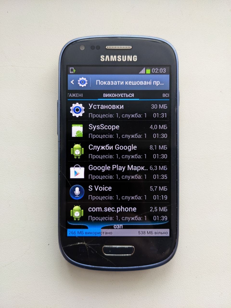 Смартфон Samsung Galaxy S III mini  (GT-I8190) blue бу - фото фото фото 6