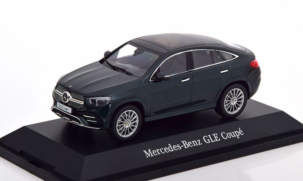 iScale 1:43 Mercedes GLE Coupe, C167  (2020) darkgreen-metallic - фото фото фото 0