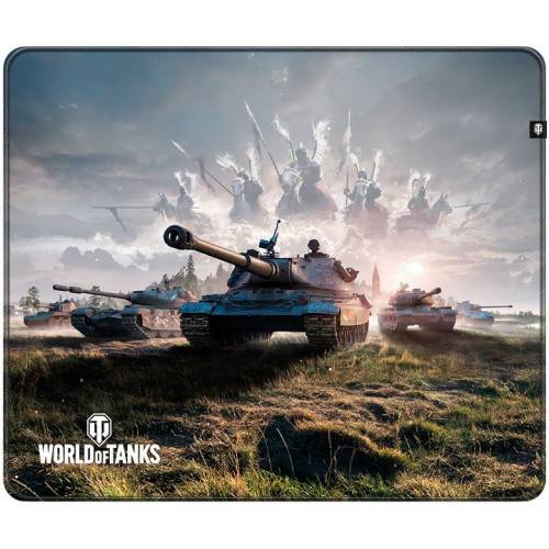 Геймерский коврик World of Tanks с красочным принтом 29х25 см - фото фото фото 1