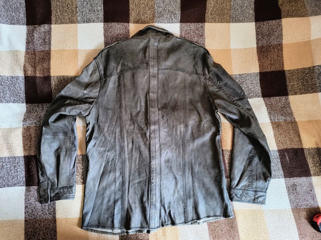 Шкіряна рубашка Goosecraft Shirt 076 - фото фото фото 3