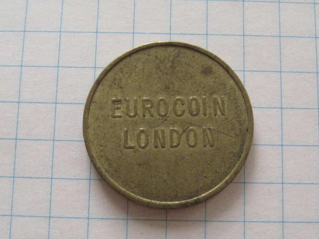 Жетон - Eurocoin London #6П2095 - фото фото фото 0