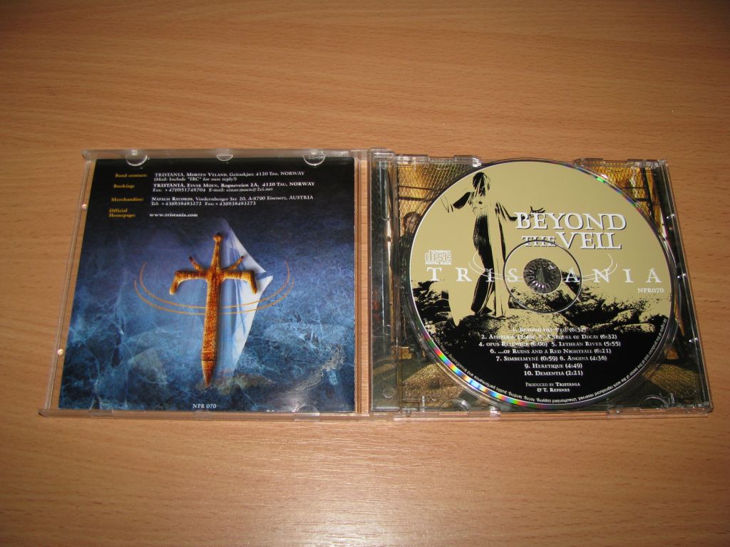 TRISTANIA - Beyond The Veil    (1999 Napalm 1st press) - фото фото фото 1