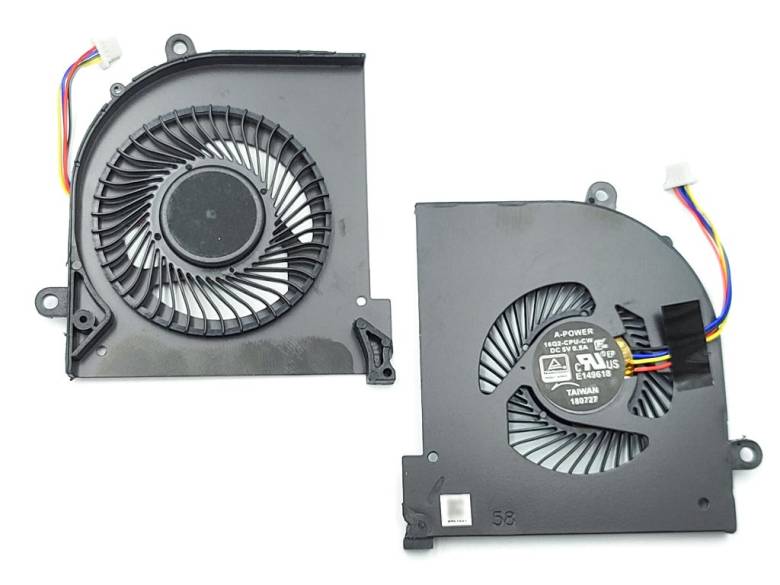 Вентилятор (кулер) для MSI GS65 8SF 8RF 8SG, GS65VR MS-16Q2 CPU Fan - фото фото фото 0