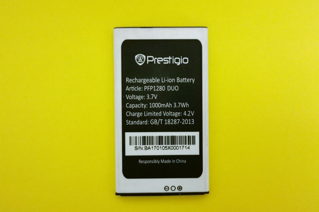 Аккумулятор акб Prestigio Muze B1 PFP1280 1000 mAh - фото фото фото 2