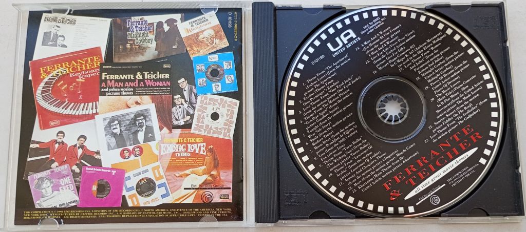 FERRANTE &amp; TEICHER  All Time Great Movie Themes CD US - фото фото фото 1