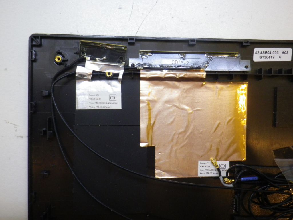 Б/У Кришка матриці без рамки на Lenovo L430 - фото фото фото 2