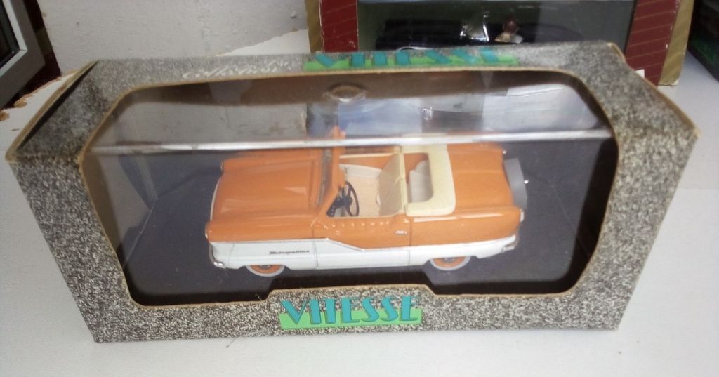 VITESSE Nash Metropolitan 1959 Open Convertible  1/43 - фото фото фото 0