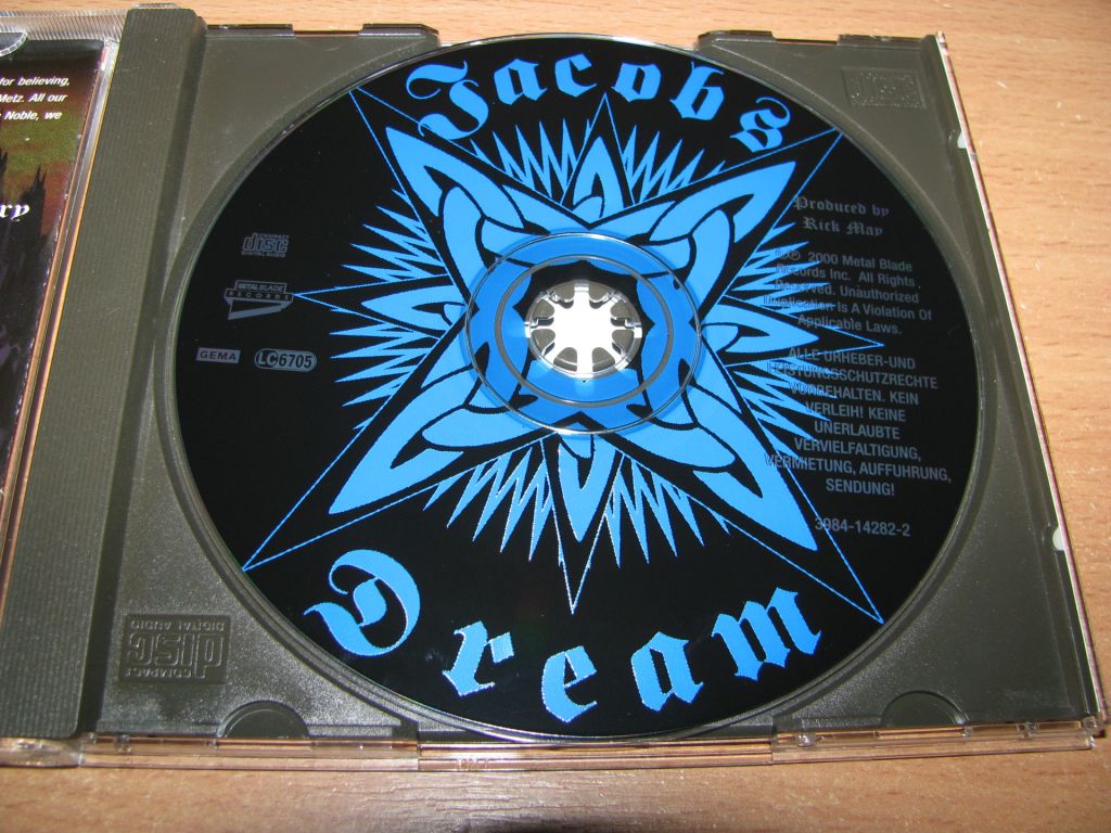 JACOBS DREAM - Jacobs Dream  (2000 Metal Blade) - фото фото фото 2
