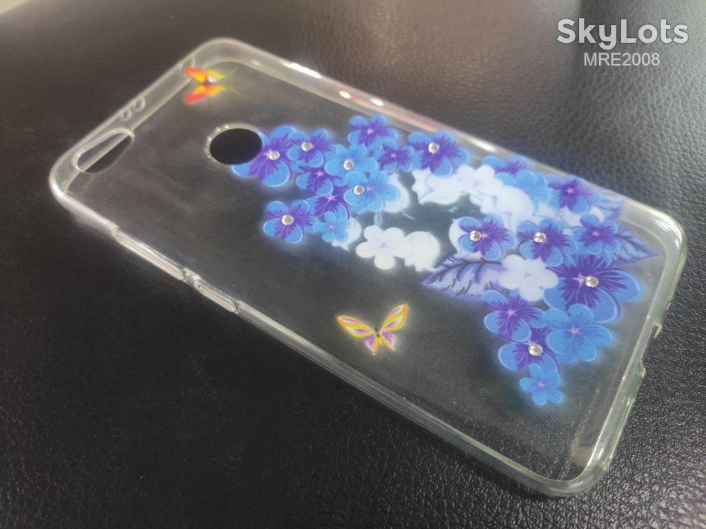 Силиконовый чехол Diamond для Xiaomi Redmi Note 5A Prime цвет. - фото фото фото 3