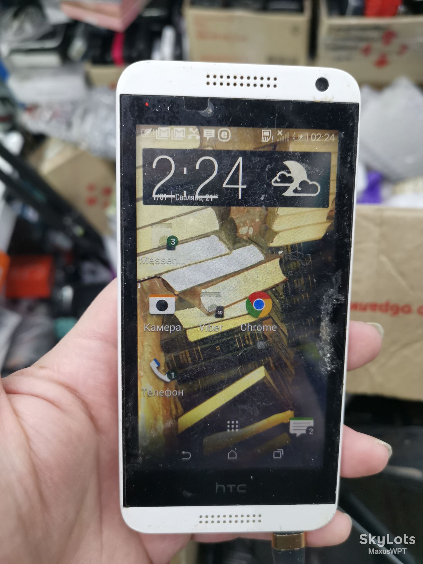 #536 sklad HTC Desire 610  white - фото фото фото 0