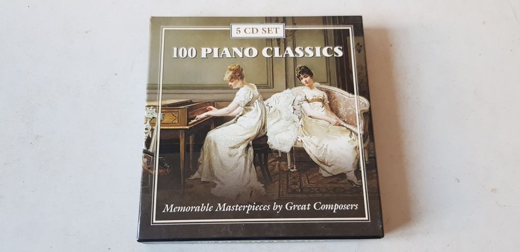 100 Piano Classics 4CD фірмовий - фото фото фото 0