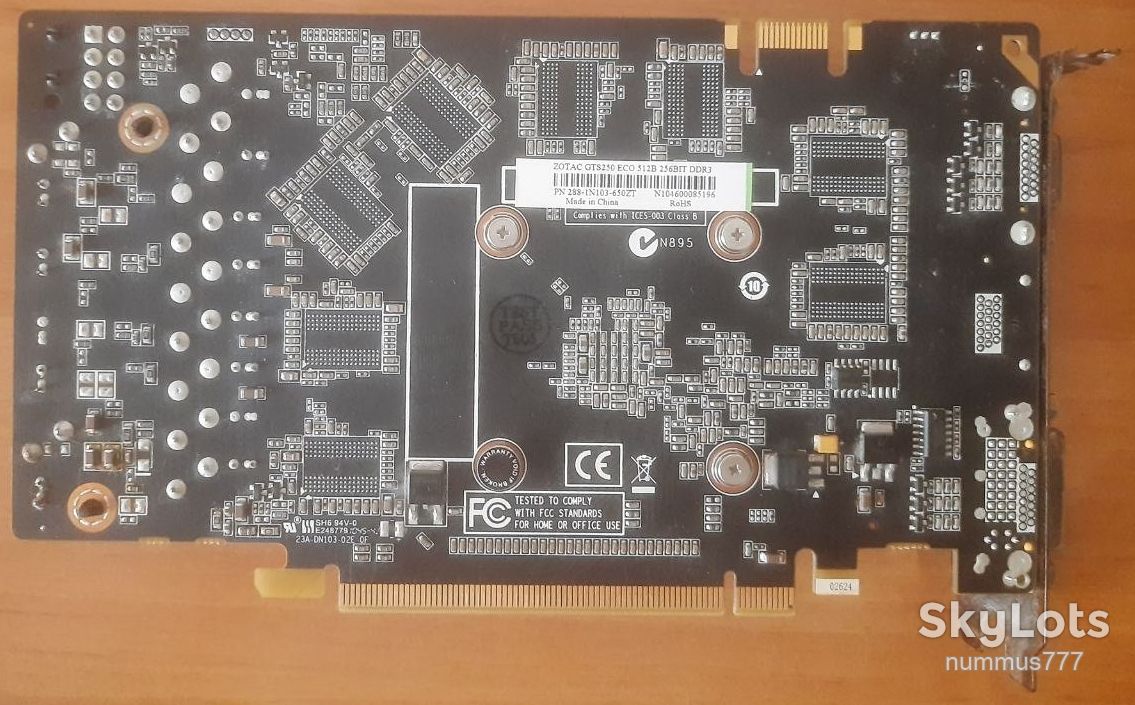 Відеокарта Zotac GeForce GTS 250 512MB GDDR3 256bit PCI-E Тест ОК - фото фото фото 2