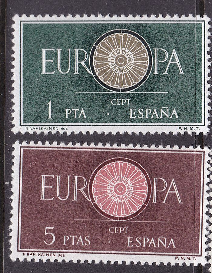 Испания 1960 г MNH  - - EUROPA CEPT - - фото фото фото 0