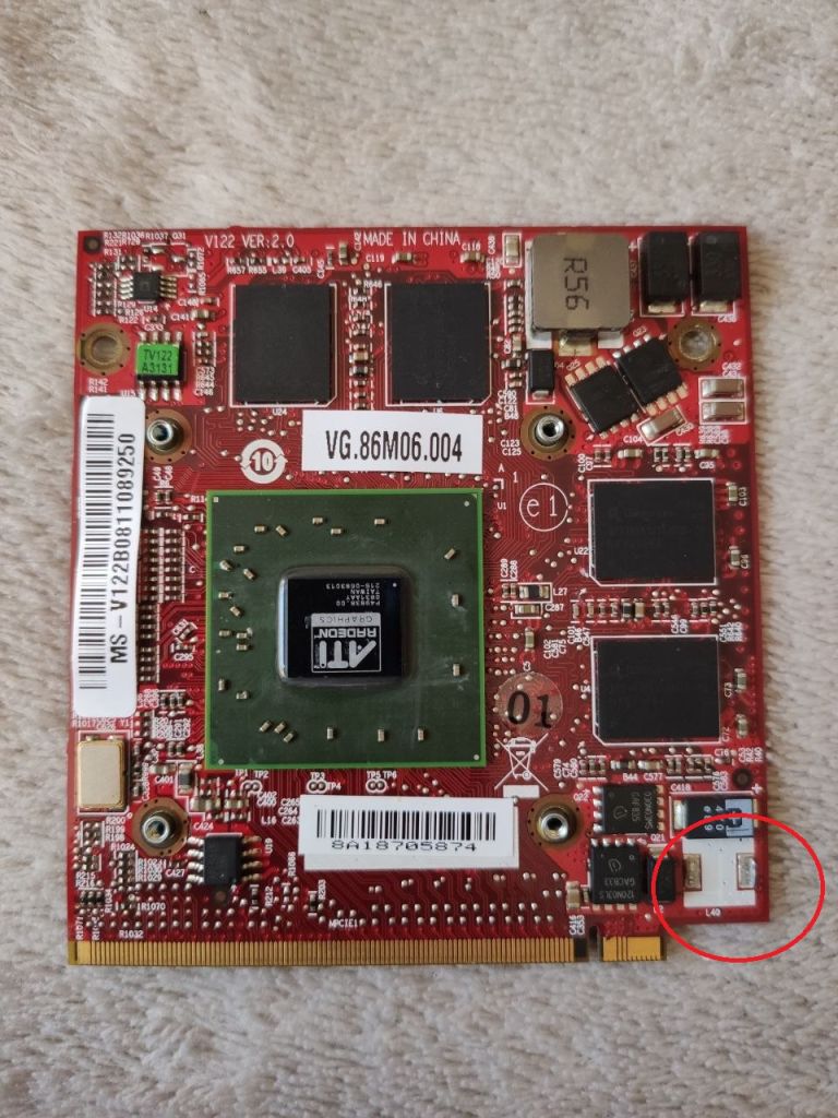Відеокарта для ноутбука ATI Mobility Radeon HD 3650 512 МБ MXM-2 - фото фото фото 0