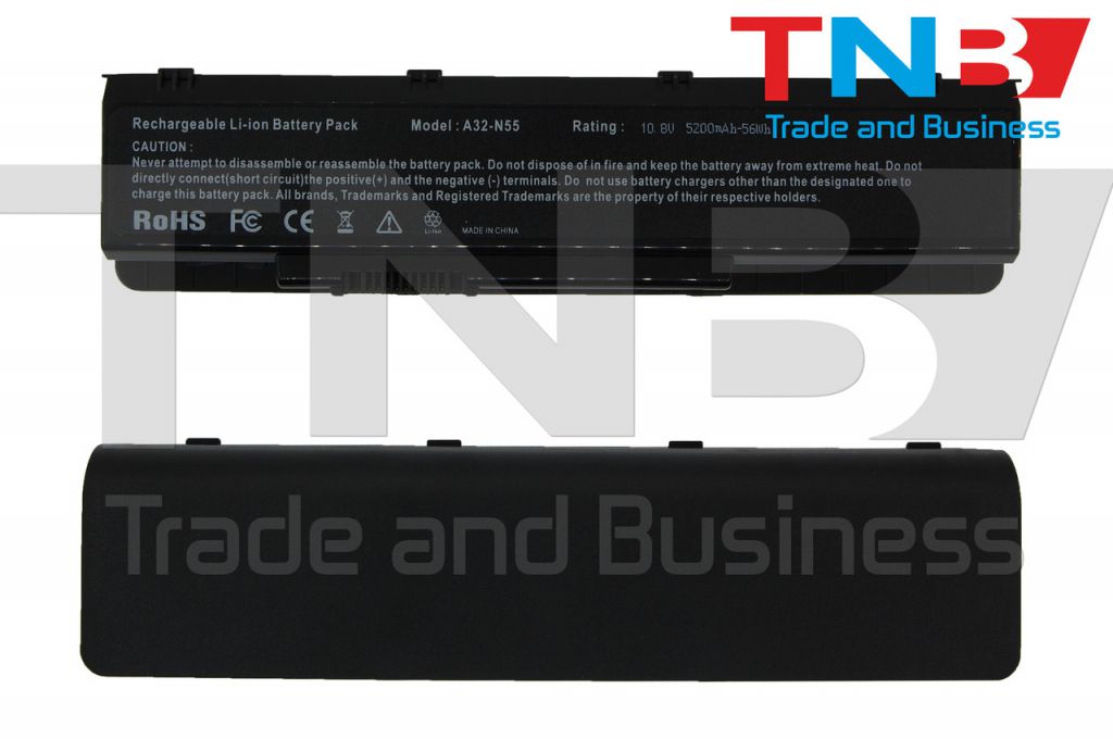 Батарея ASUS A32-N55 11.1V 5200mAh - фото фото фото 1