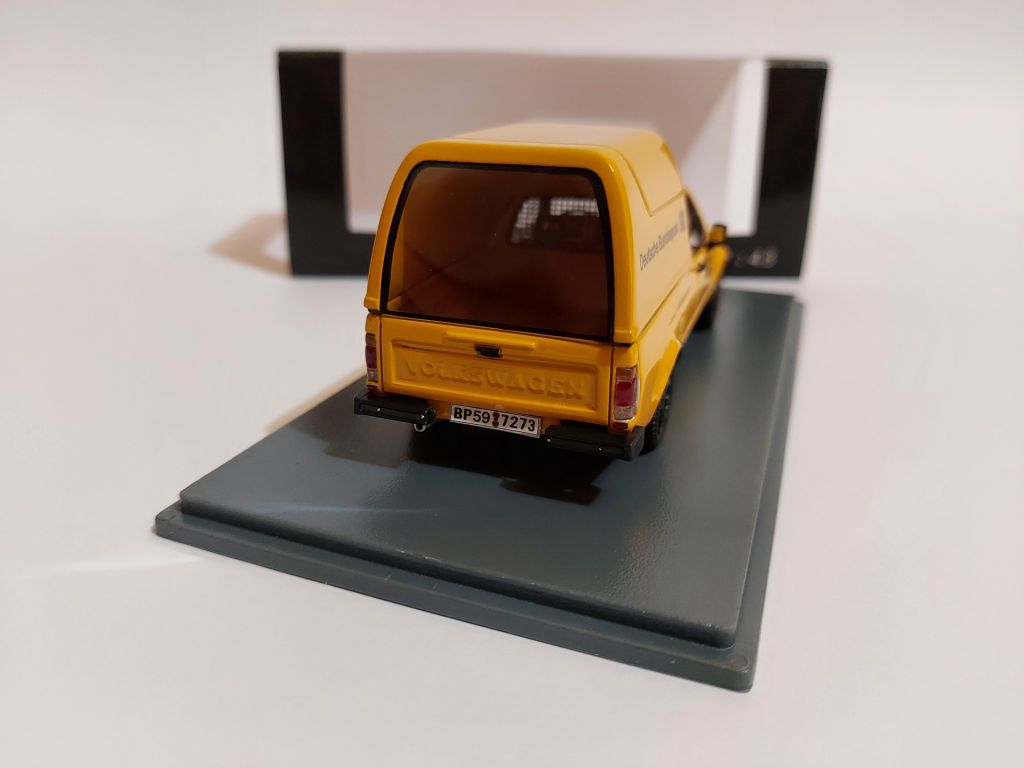 NEO 1:43 VW Caddy MKI, German Bundespost  (1983) - фото фото фото 3