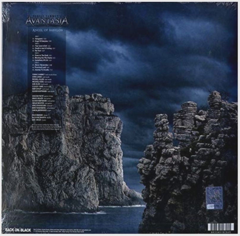 Avantasia - Angel Of Babylon - 2010.  (2LP). 12. Vinyl. Пластинки. Germany. S/S. - фото фото фото 1