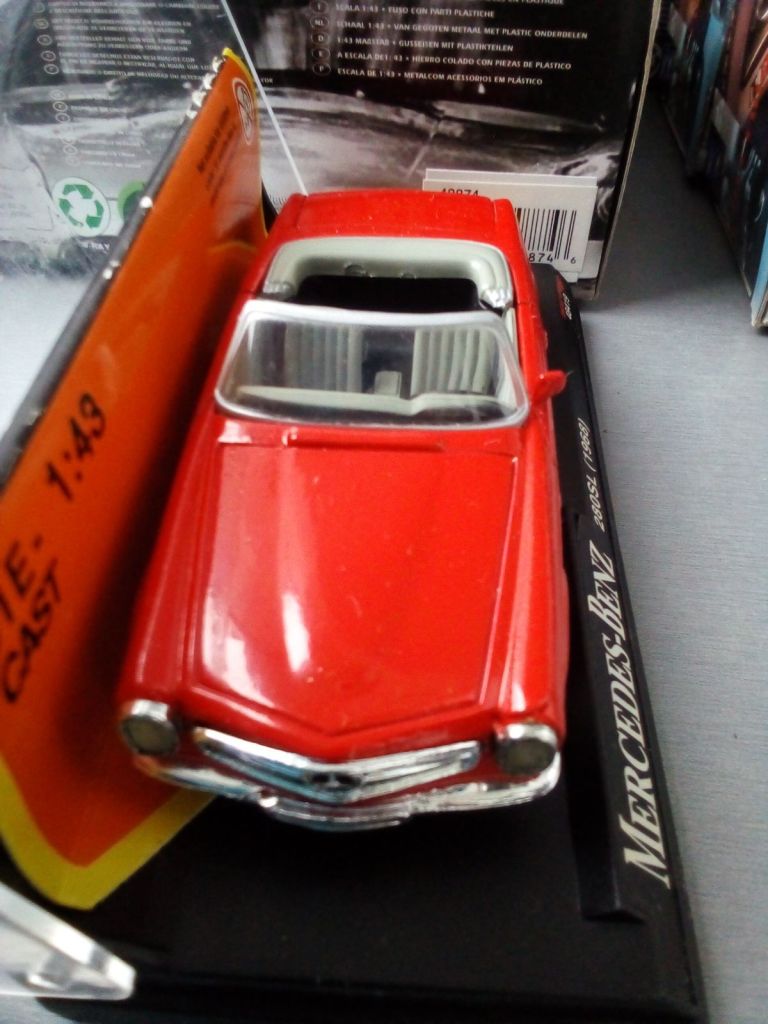 New-Ray 1:43 Mercedes Benz 280 SL 1968 - фото фото фото 4