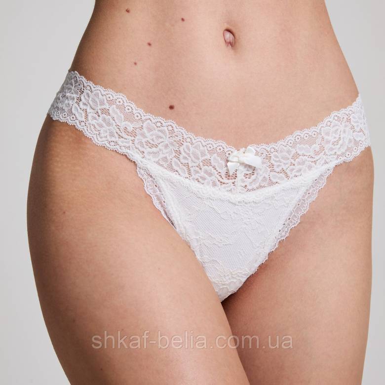 Трусики стринги 54-56 XL р Hunkemoller Кружево - фото фото фото 0