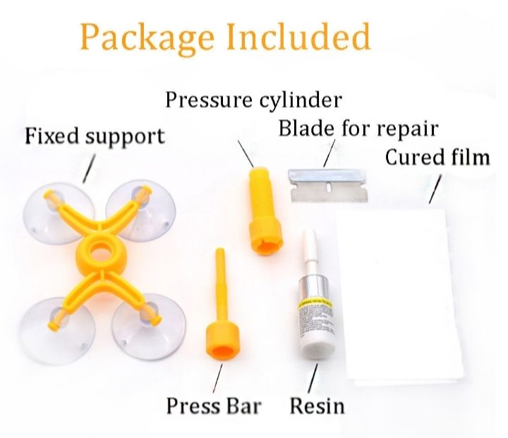 Набір для ремонту лобового скла Sunroz Windshield Repair Kit - фото фото фото 4