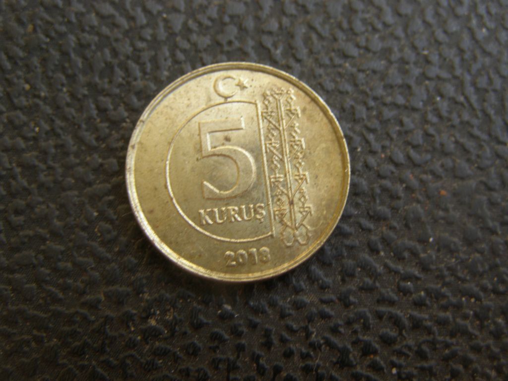 5 куруш Турция 2018 г - фото фото фото 0