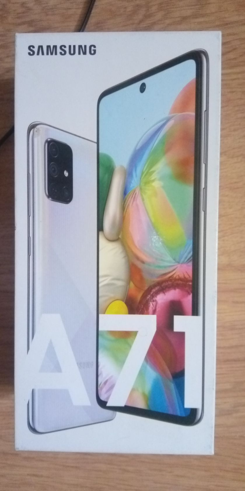 Samsung Galaxy A71 128 GB только коробка - фото фото фото 0
