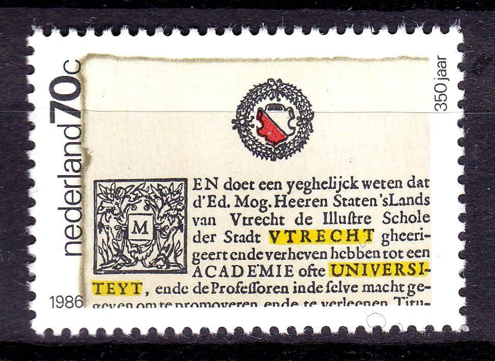 EU  Нидерланды  1986 г  MNH - фото фото фото 0