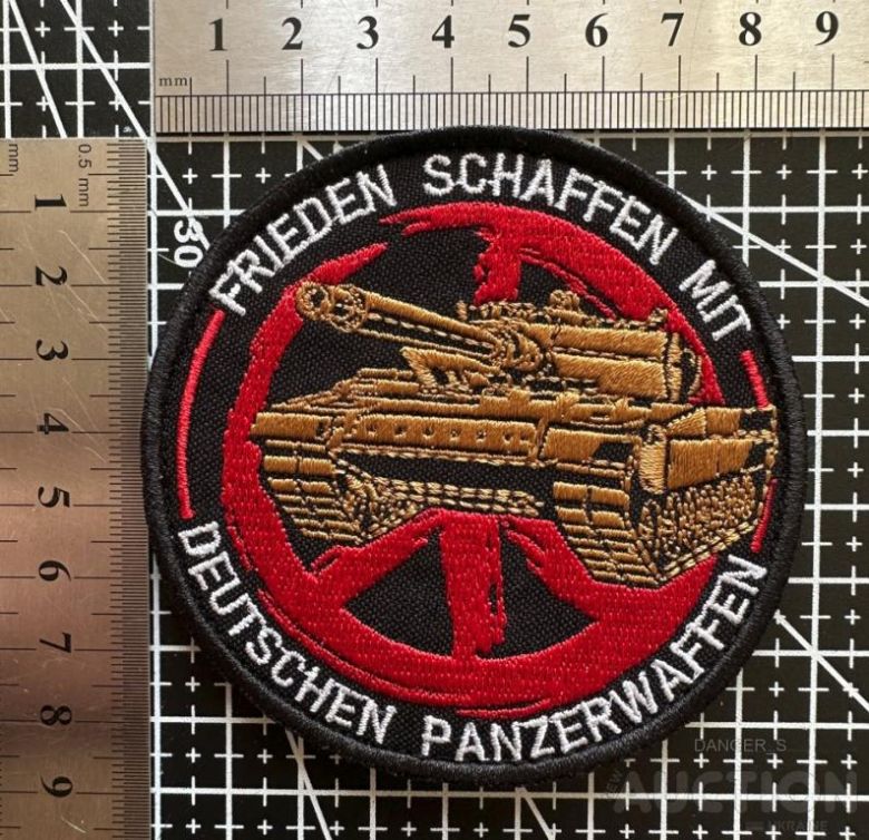 Шеврон Украина DEUTSCHEN PANZERWAFFEN № 179 - фото фото фото 1