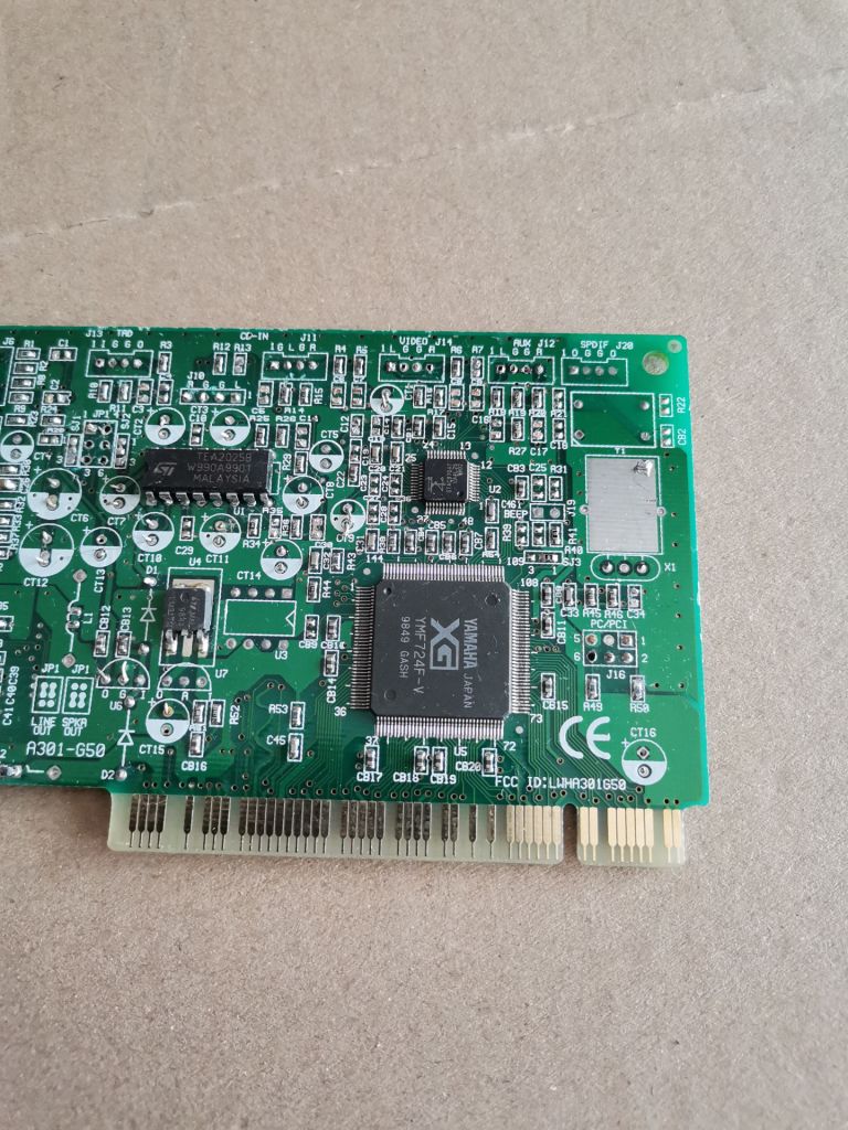 Звуковая карта creative Yamaha DS-XG YMF724F-V PCI 2.1 - фото фото фото 6