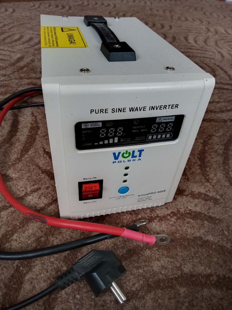 Джерело безперебійного живлення Volt Polska SINUS PRO 800 E 12V 230V - фото фото фото 1