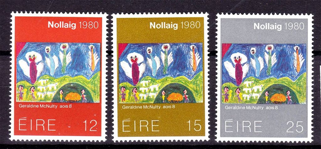 Ирландия  1980 г MNH - Рождество - - фото фото фото 0