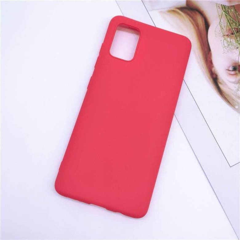 Чохол Soft Touch для Oppo A52 силікон бампер червоний - фото фото фото 0