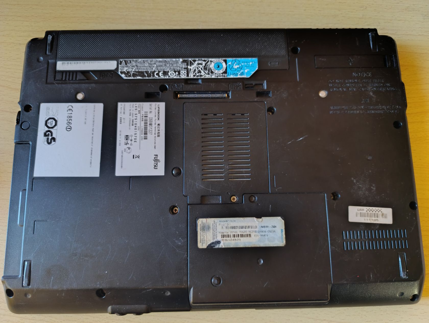 ноутбук Fujitsu S751 Life Book + Ram 4Gb - фото фото фото 7