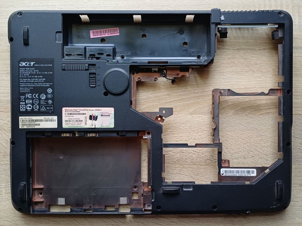 Корпус Acer Aspire 7520 низ корыто - фото фото фото 0