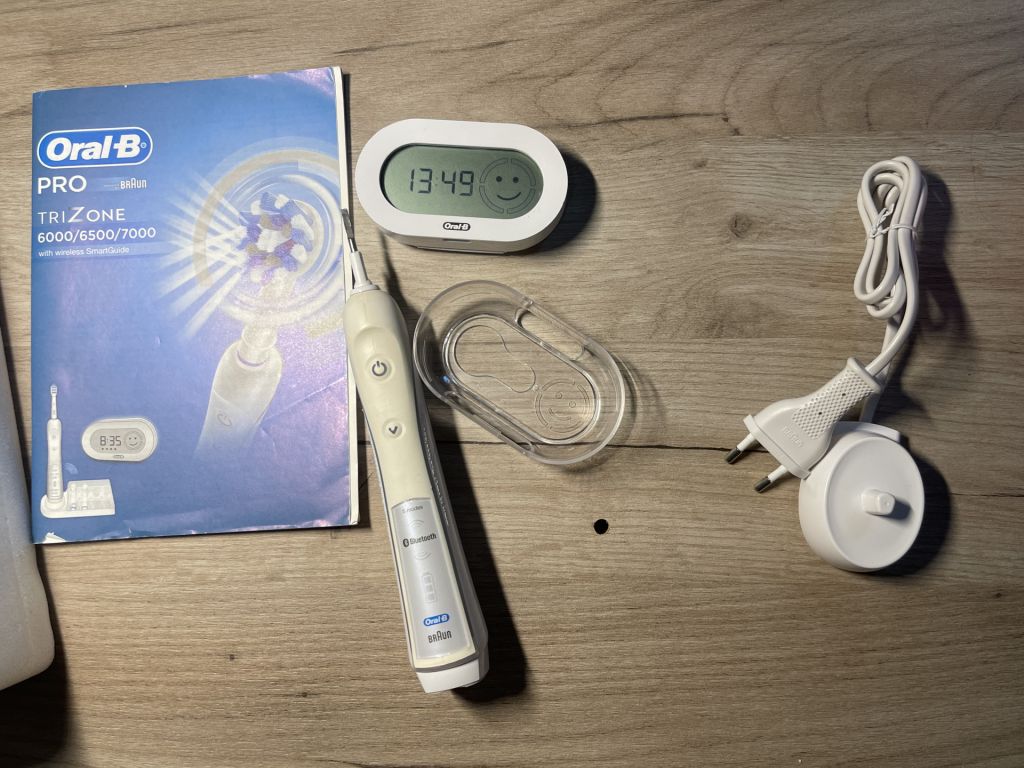 зубна щітка BRAUN oral-b triumph + smart guide pro 6500 - фото фото фото 1