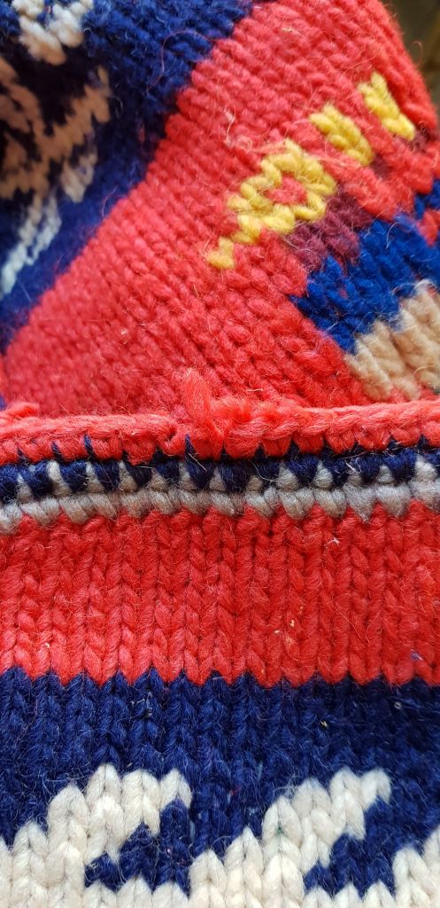 Свитер "Pachamama"  (100% wool, M,  Ecuador,  handmade) - фото фото фото 4
