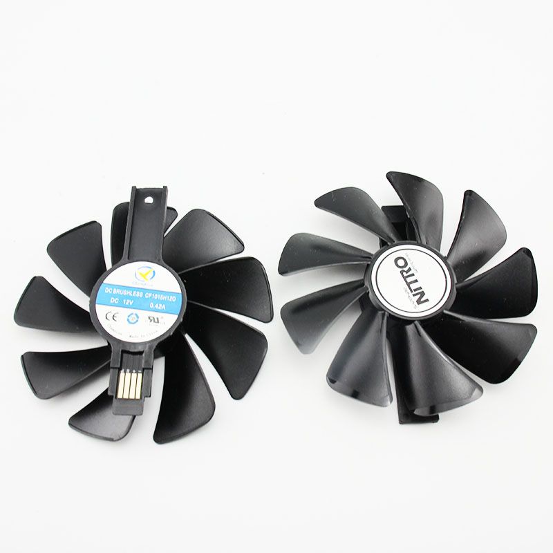 Вентилятор CF1015H12D для видеокарт RX 470 RX 480 RX 570 RX 580 - фото фото фото 4