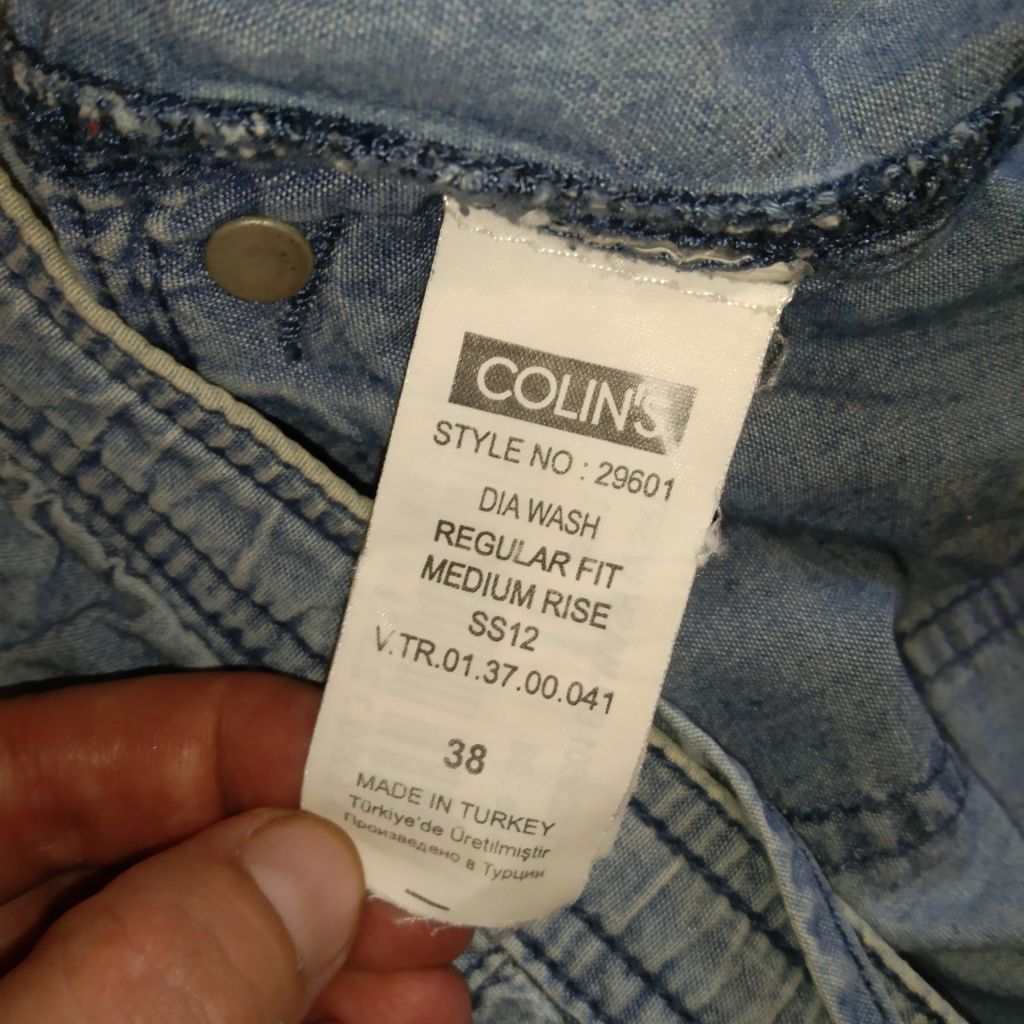 Легкие джинсовые шорты Colins 38р. - фото фото фото 2